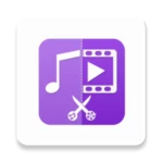 cut & crop video cutter, mp3 android application logo